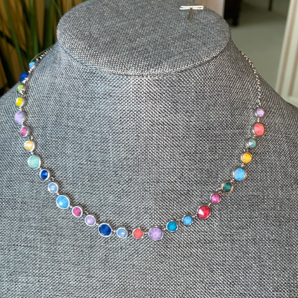 Touchstone Crystal All Around Necklace 1468N